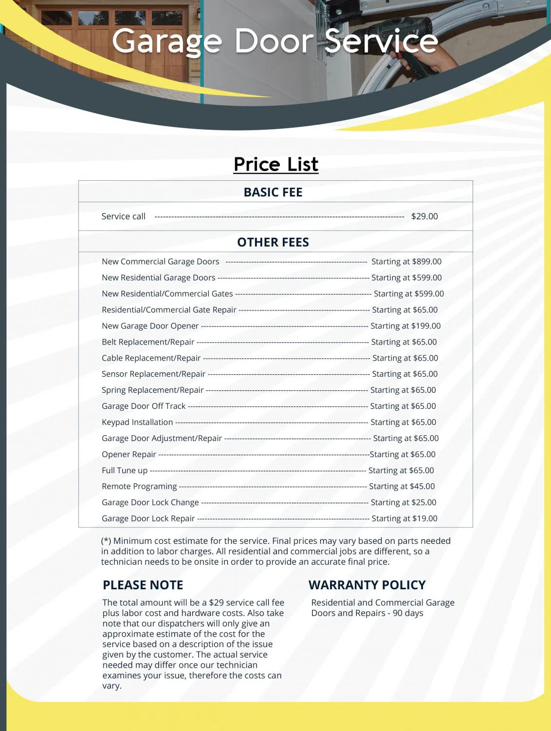 All County Garage Door Service Westminster, CO 303-209-3842